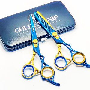 Barber Scissor Set Cutting And Thinning Shears